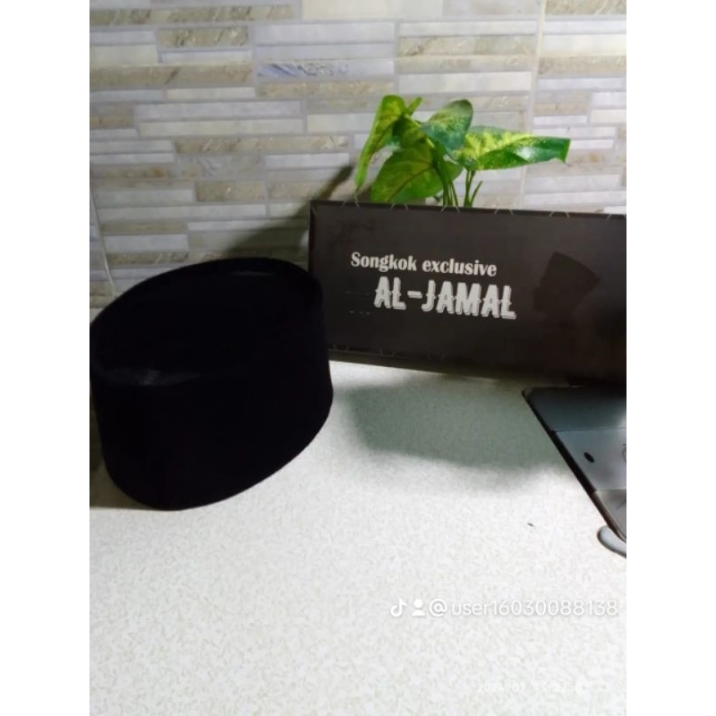 Songkok exlusive Al Jamal peci songkok premium songkok nasional peci hitam peci hitam AC non AC