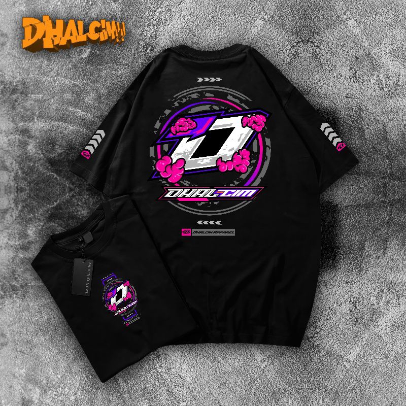 KAOS RACING DISTRO ORIGINAL DHLACIM APPAREL, KAOS RACING DHAKCIM APPAREL, KAOS LOGO (D)  DHALCIM APP