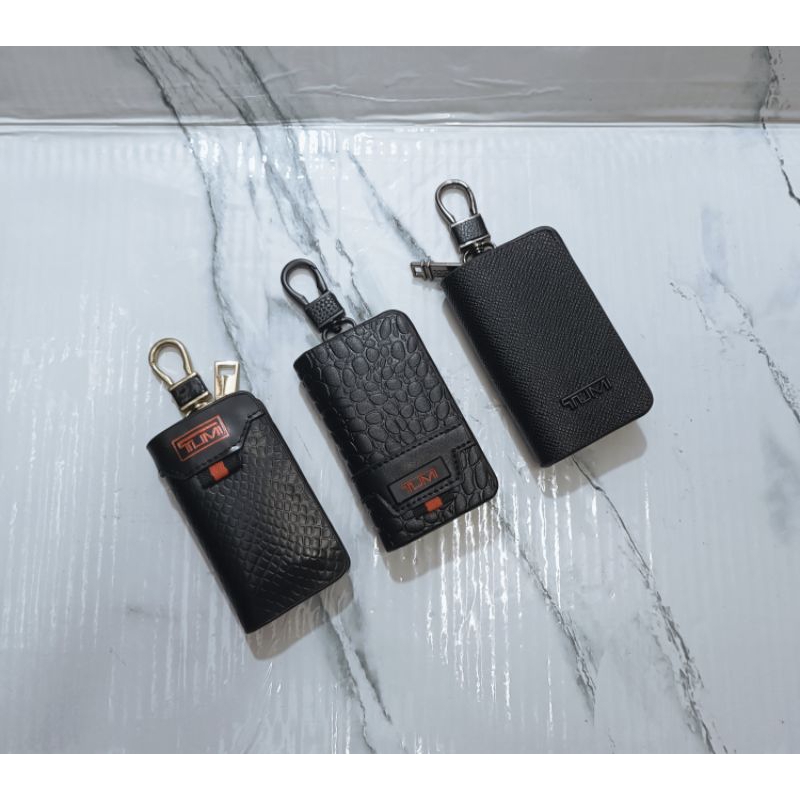 DOMPET GANTUNGAN KUNCI TUMI STNK REMOTE MOBIL MOTOR PREMIUM IMPORT