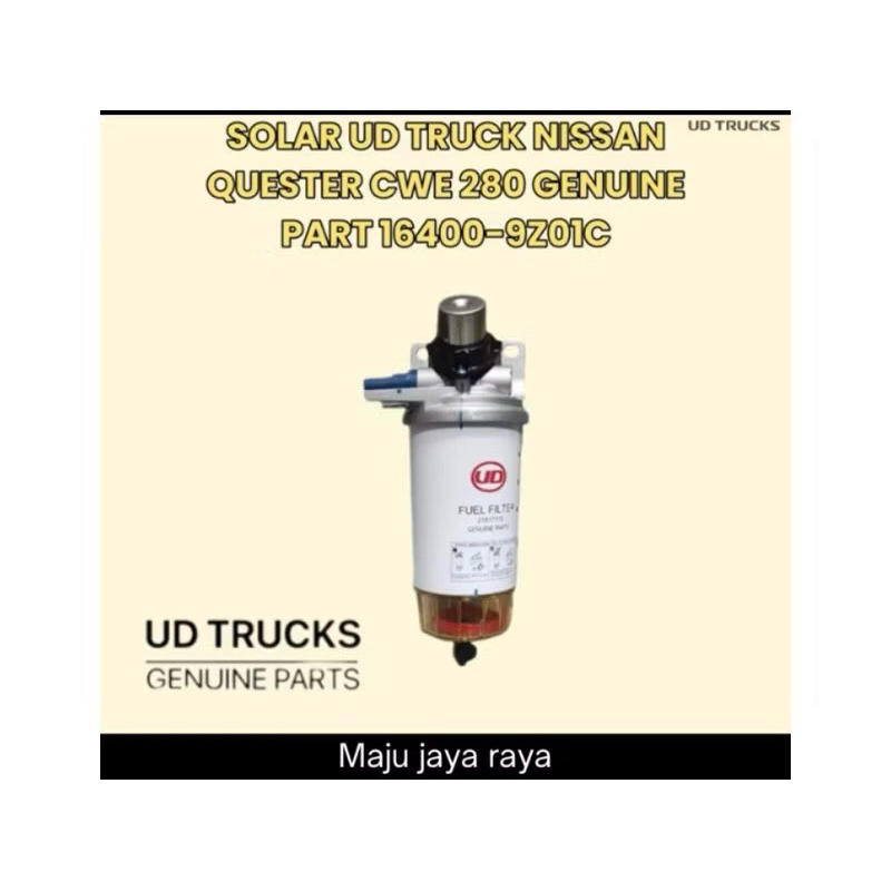 FUEL FILTER HOUSING FILTER SOLAR UD TRUCK NISSAN QUESTER CWE 280 GENUINE PART 164009Z01C