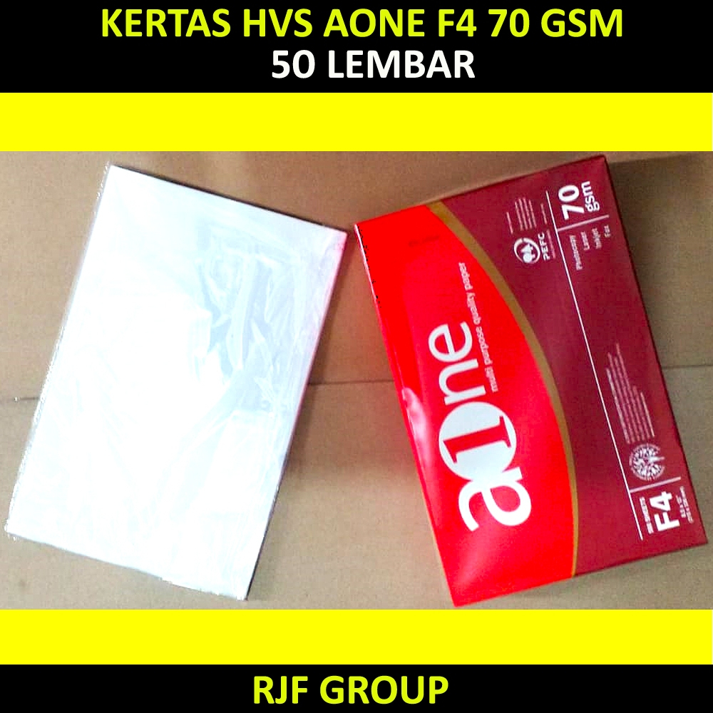 

KERTAS HVS AONE FC 70 F4 50 LEMBAR