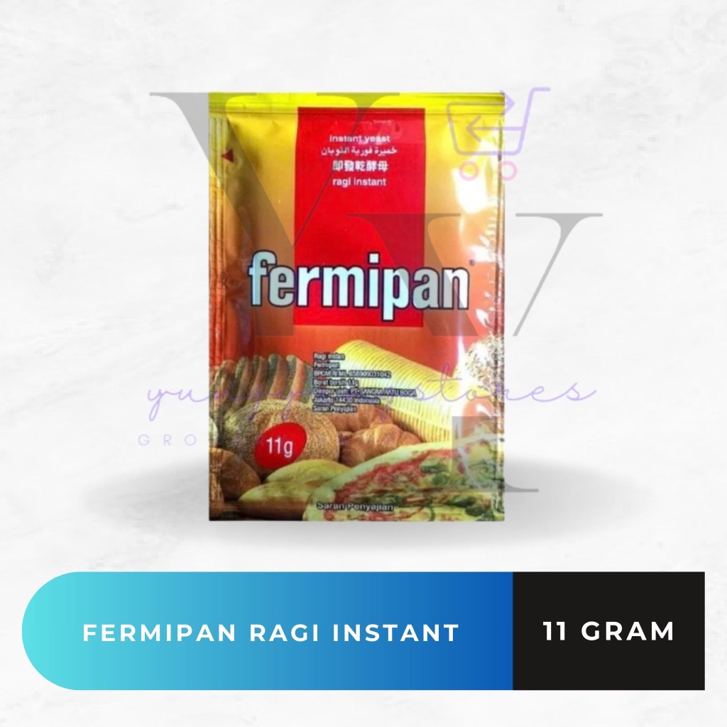 

[SATUAN] Fermipan Ragi Instant Sachet 11 gram