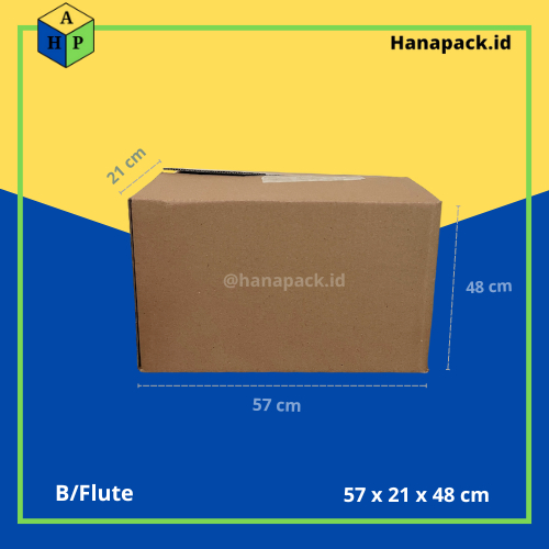 

Box Karton Polos / Packaging Custom Box 57 x 21 x 48 cm