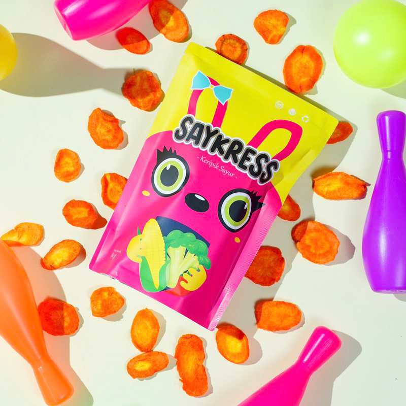 

Saykress Keripik Sayur Wortel 80 gr | Snack Sehat Anak Tanpa MSG | Camilan Diet Manis Renyah