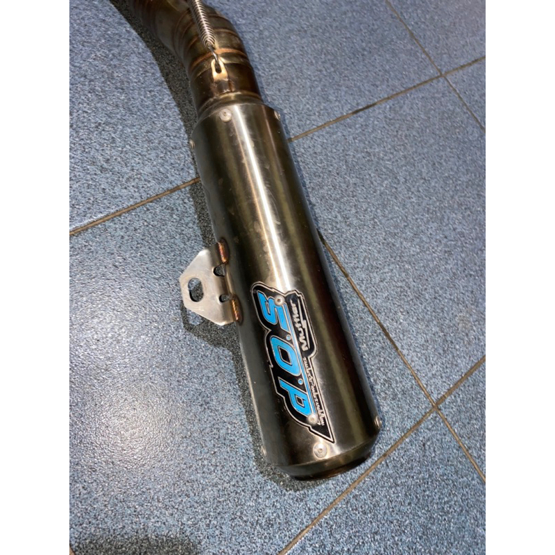 KENALPOT DOS ORIGINAL BEKAS MX KING