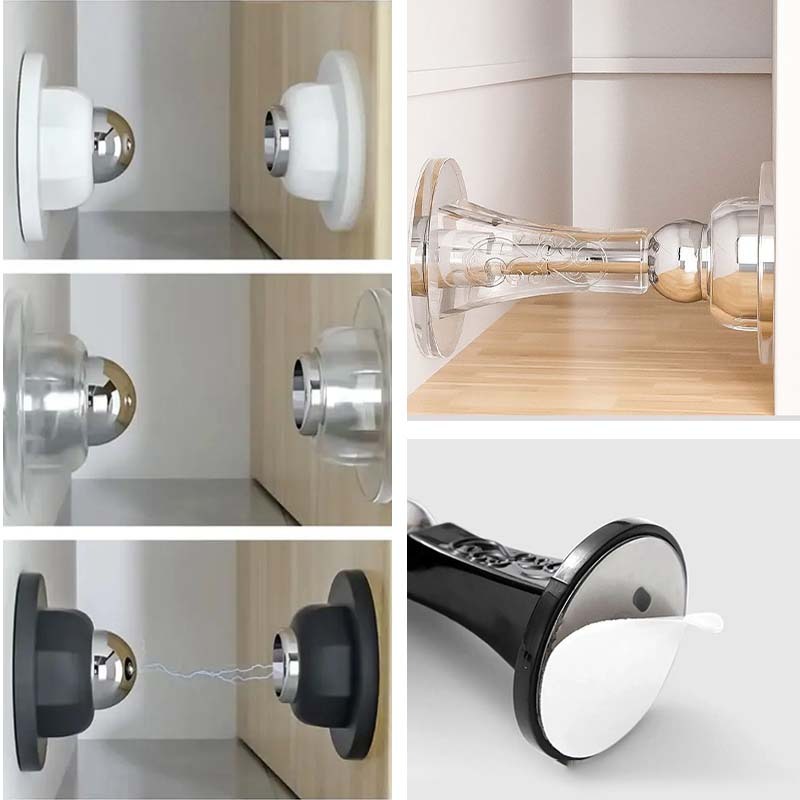 Magnet Penahan Pintu Rumah Magnetic Door Stopper Door Stoper Pintu Magnet Penahan Pintu Non Punch