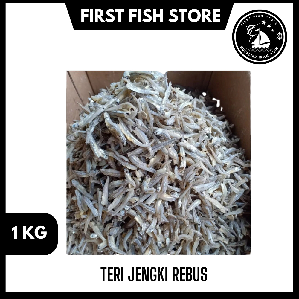 

Teri Jengki Rebus Kering Premium 1 Kg - Citarasa Ikan Asin Asli