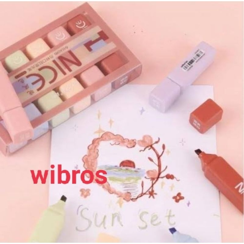 

Stabilo highlighter CS-H817 nice isi 6 colors