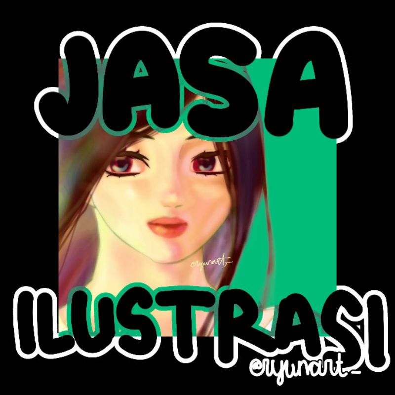 Commission || Ilustrasi Semi Anime Style