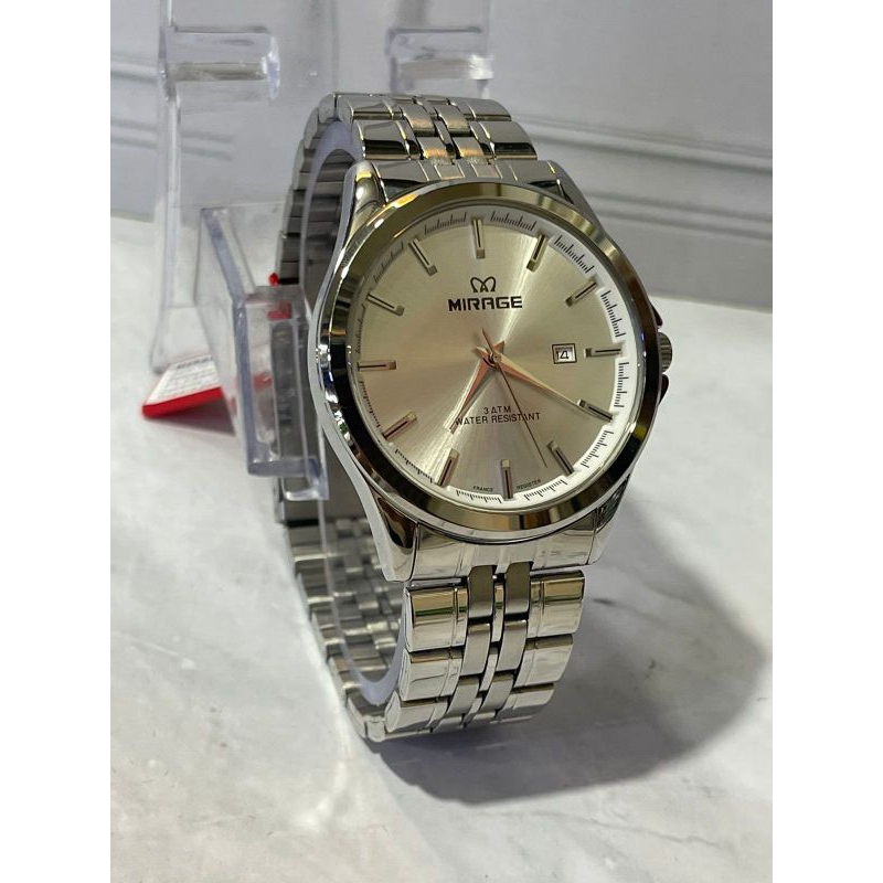 Jam Tangan Pria Mirage 8709BRP-M Original Tahan Air