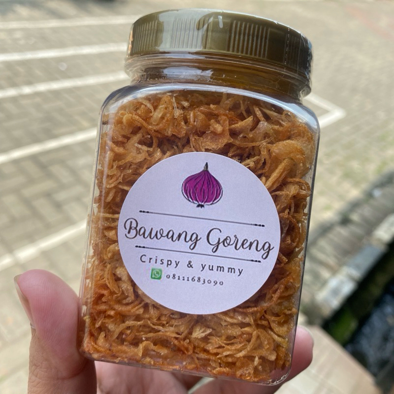 

Bawang Goreng Crispy Tanpa Tepung & Tanpa Pengawet