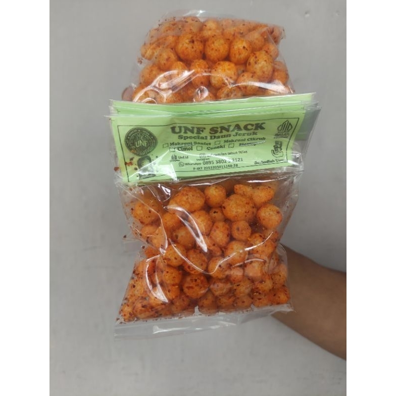 

cimol mini pedas / cimol kering pedas jajanan anak jajanan sd