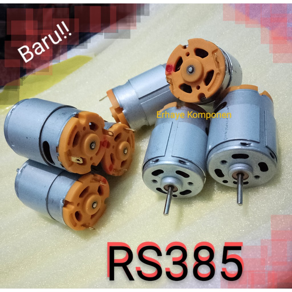 Motor DC RS380 5 - 18V 3000rpm