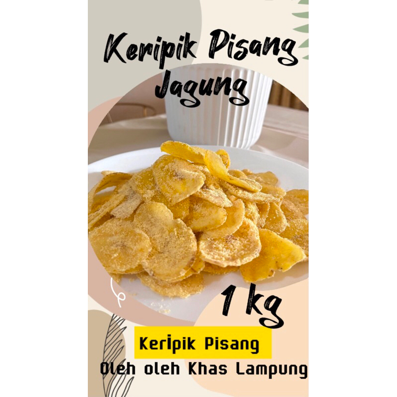 

Keripik Pisang Rasa Jagung kemasan 1 Kg