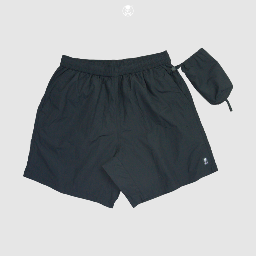 DETERMINED Boardshort BASIC Black Celana Pendek Pria
