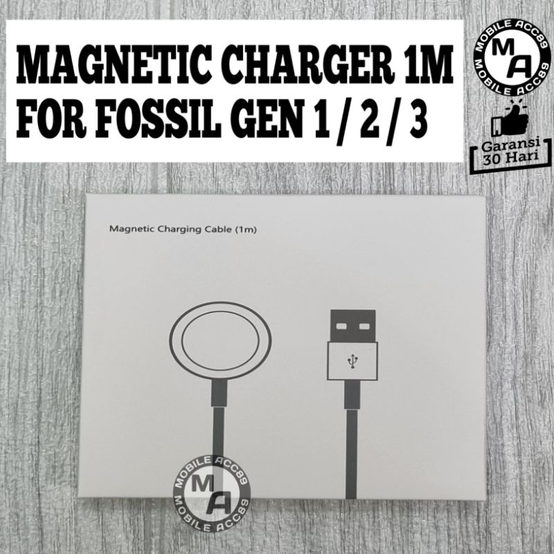 Charger USB Smart Watch Fossil Gen 1 / Gen 2 / Gen 3 Founder / Wander / Marshal / Exploprist /