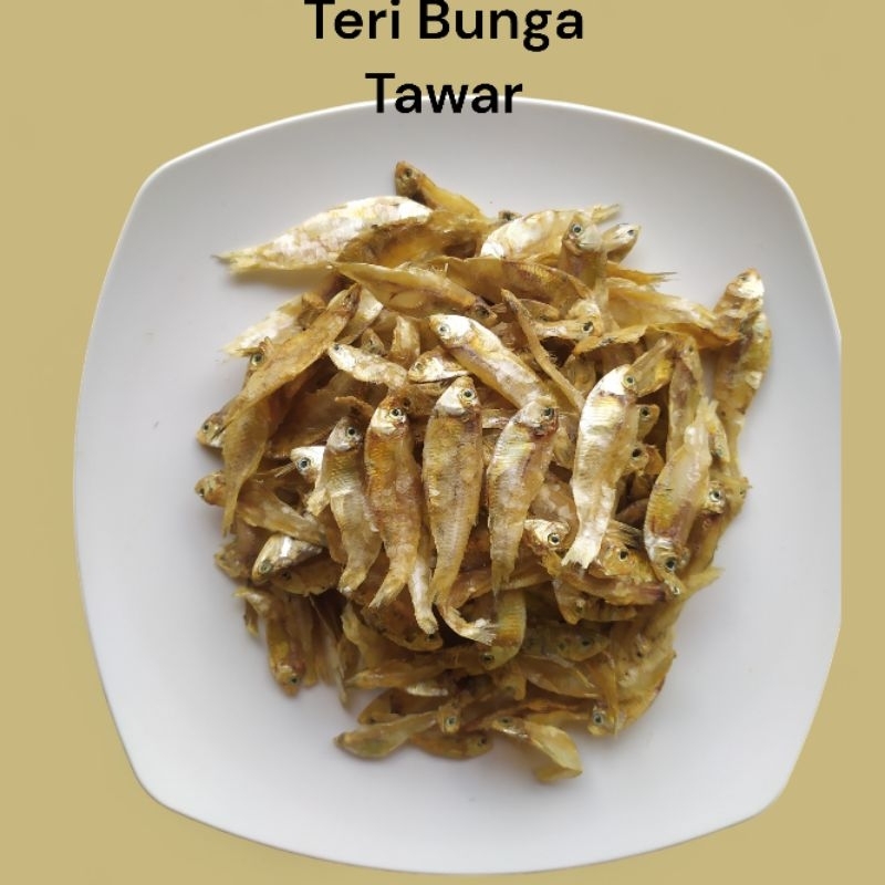 

Ikan asin teri bunga tawar=250gr/500gr/1kg best seller