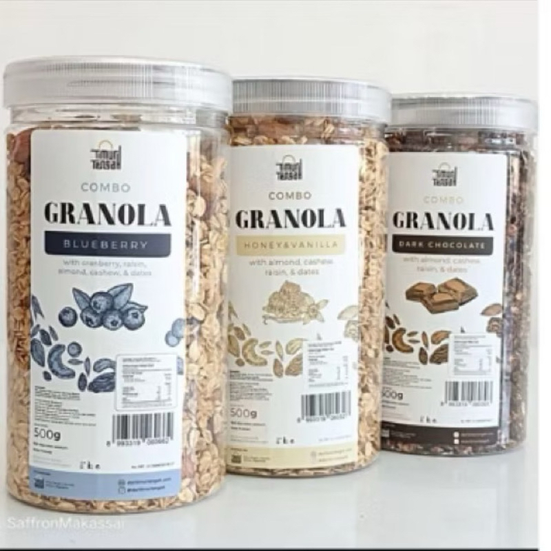 

GRANOLA TIMUR TENGAH 500gr ALMOND METE | SEREAL OATMEAL DIET SEHAT