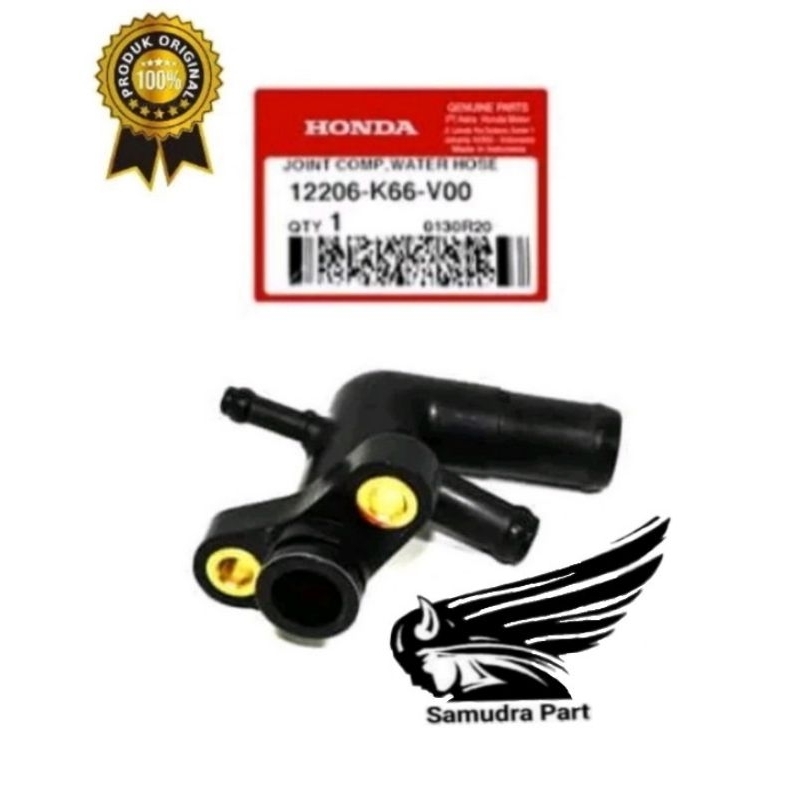 12206K66V00 Joint Comp water hose selang radiator Vario 125 Original