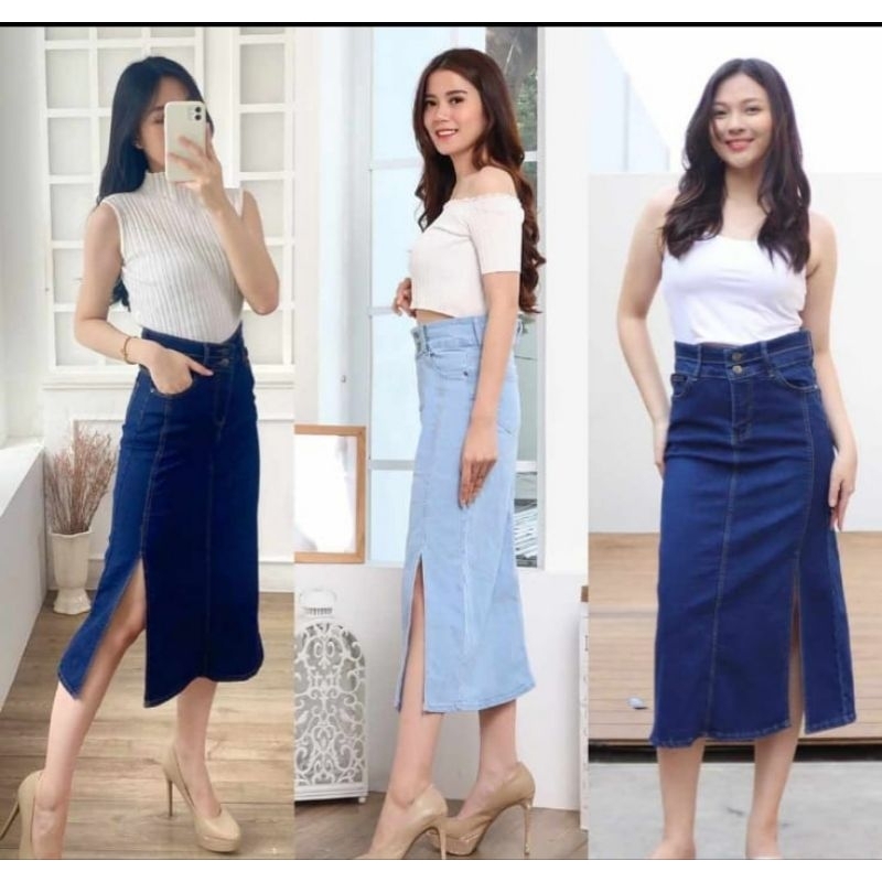 ROK JEANS SPAN 7/8 STRETCH