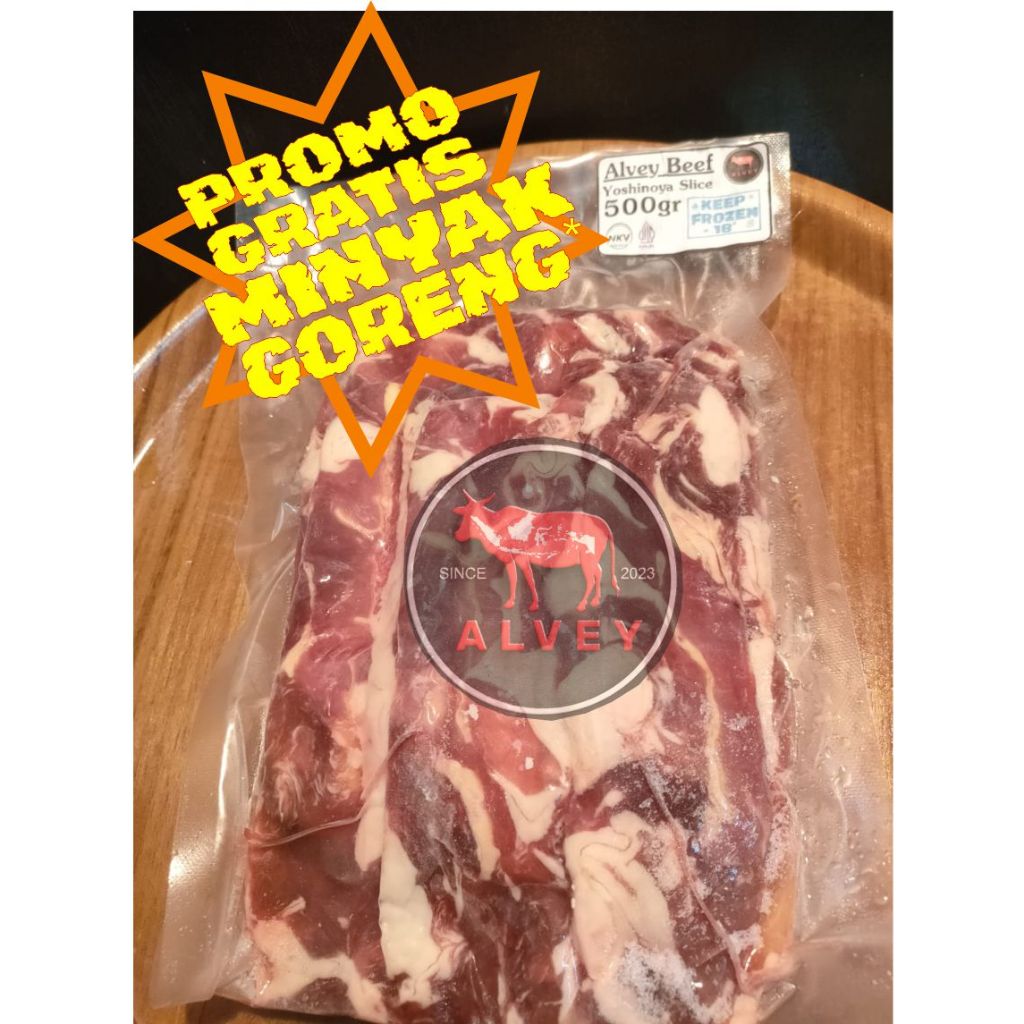 

Beef Slice Yoshinoya Ekonomis – Daging Sapi Iris Tipis, Halal & Hemat - Alvey Beef