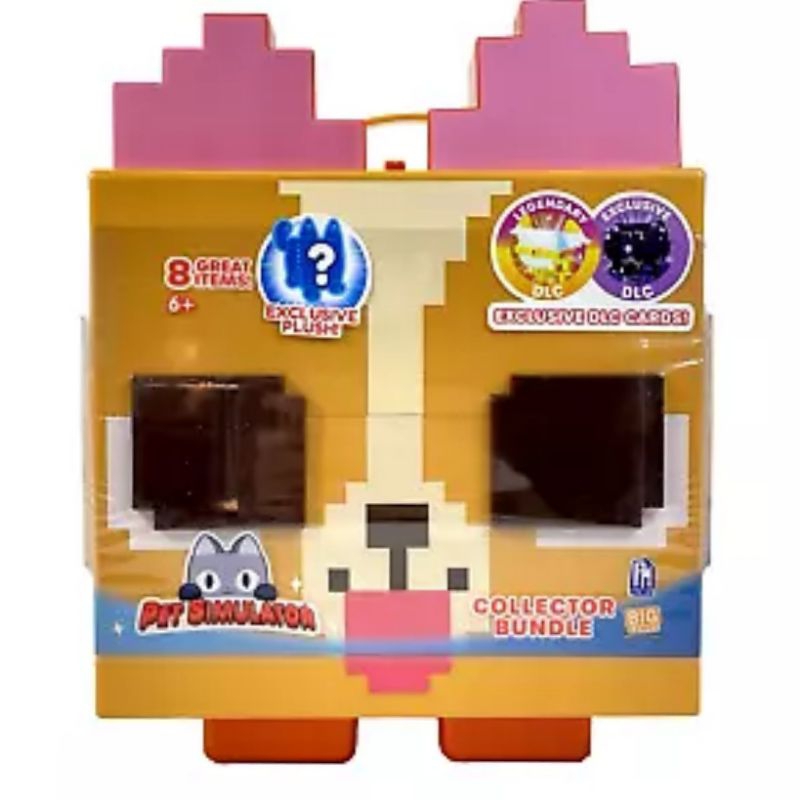 Pet simulator pixel corgi bundle playset 8 item include DLC code Roblox original