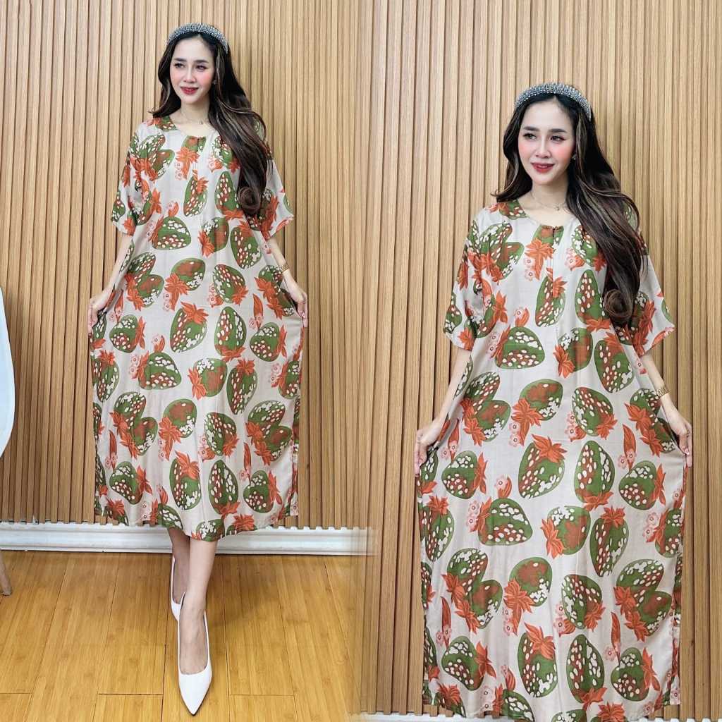 [ DASTER RAYON OBRAL JUMBO ] DASTER RAYON STRAWBERRY DASTER HARGA JUAL LAGI COCOK UNTUK RESELLER