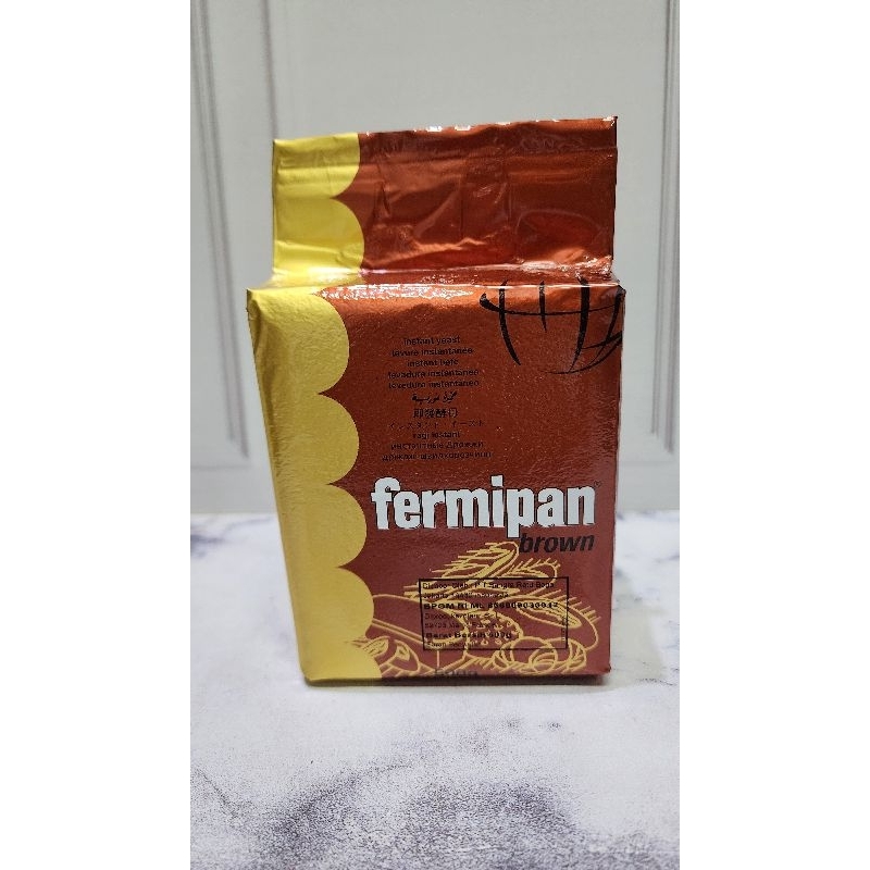 

Fermipan Yeast Brown 500gr Ragi Instan