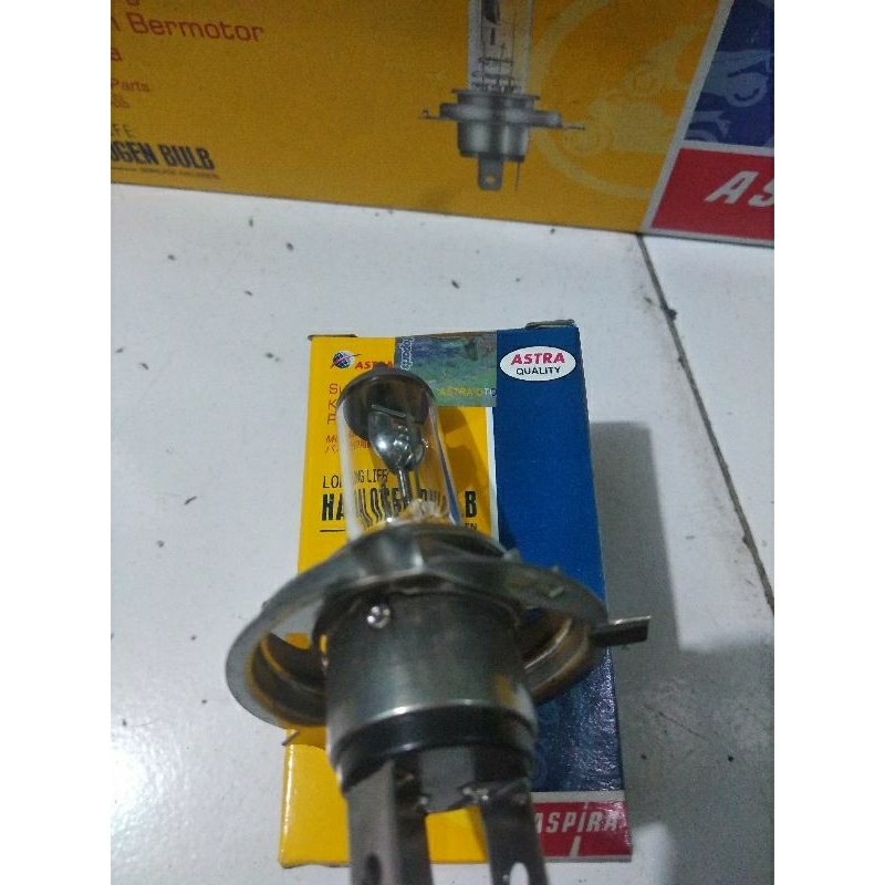 lampu halogen motor mobil H4 terutama vixion original aspira