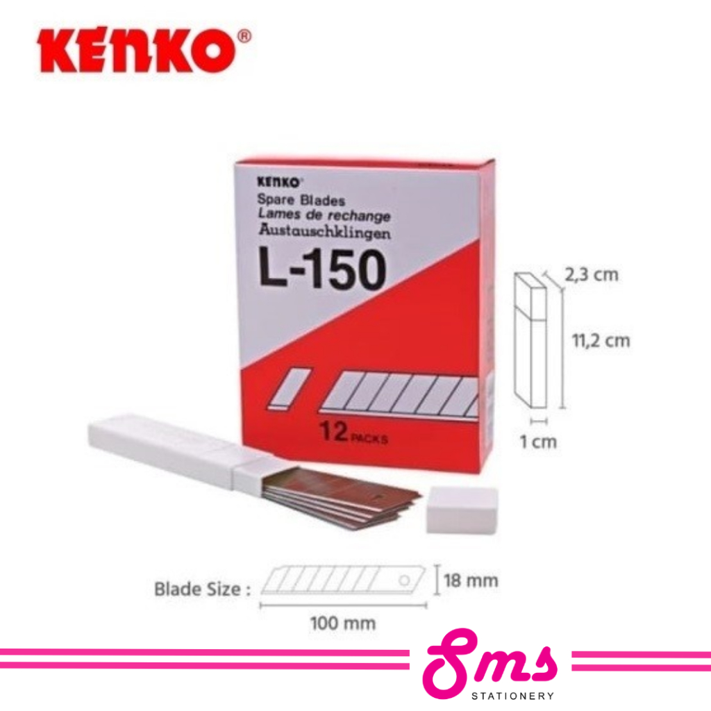 

Kenko isi Cutter Besar L150 (18mm)