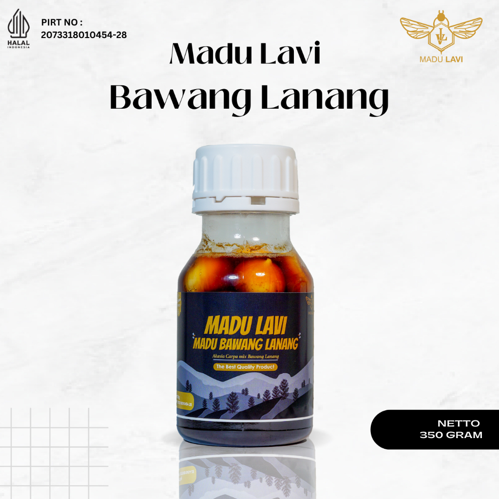 

Madu Lavi Madu Bawang Lanang 100% Alami dan Organik 350gram