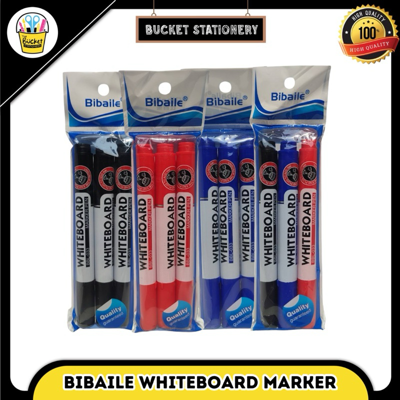 

Whiteboard marker pen BBL-033-3 spidol papantulis PER PACK (3pcs)