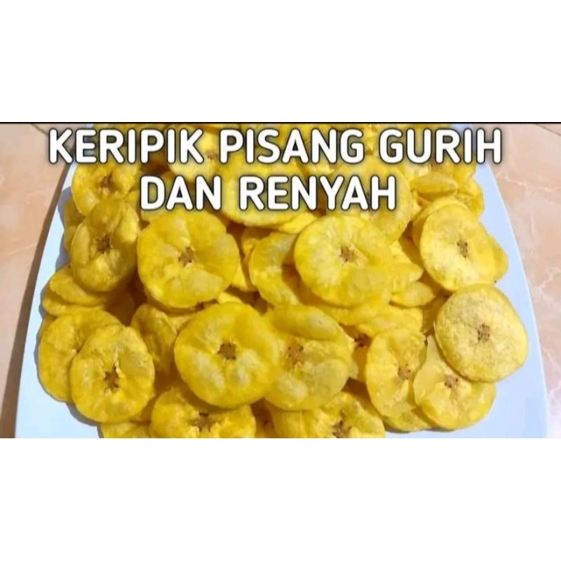 

KERIPIK PISANG GURIH,MANIS,ASIN 1KG