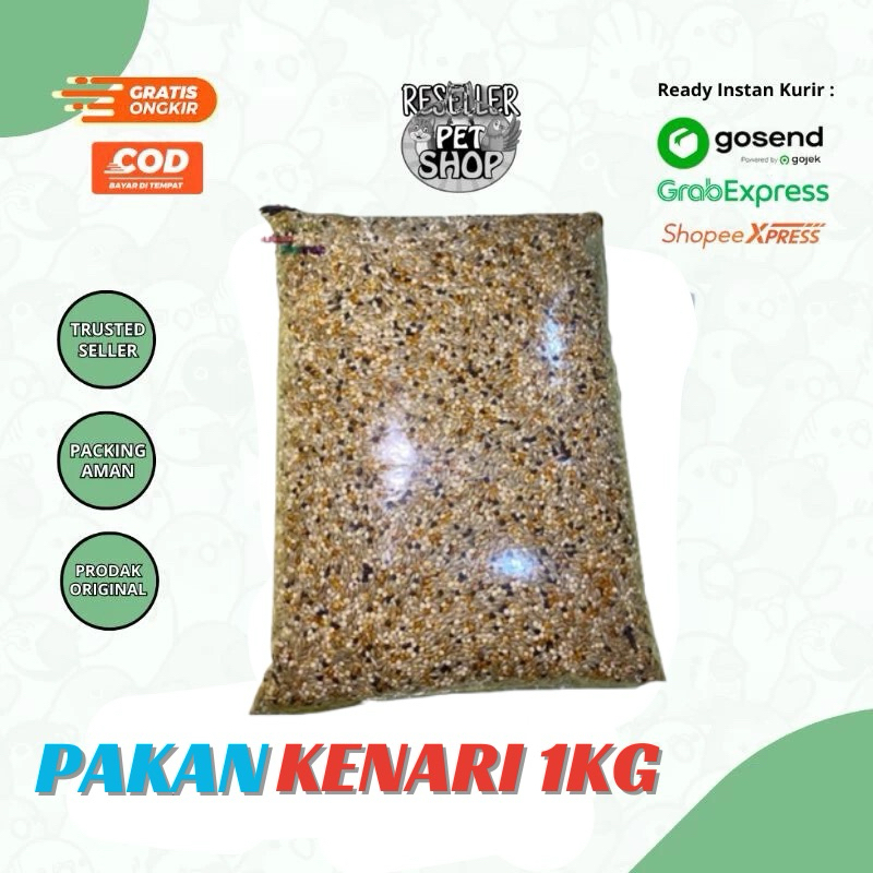 PAKAN KENARI SEED CAMPURAN 1 KG BURUNG KENARI PAKAN KILOAN BURUNG KENARI SEED CAMPURAN BIJI KENARI S