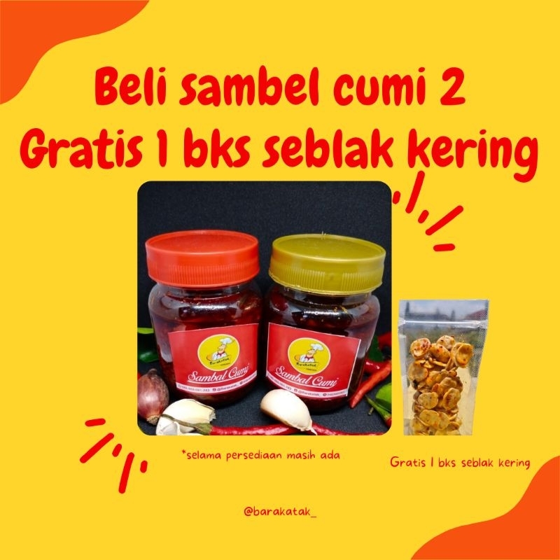 

Paket hemat Sambel cumi 2 botol