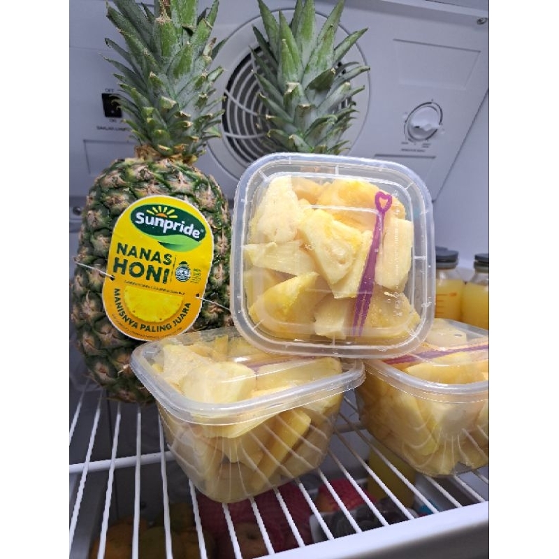 

FRESH FRUIT BUAH NANAS MADU HONI SUNPRIDE POTONG +300GR