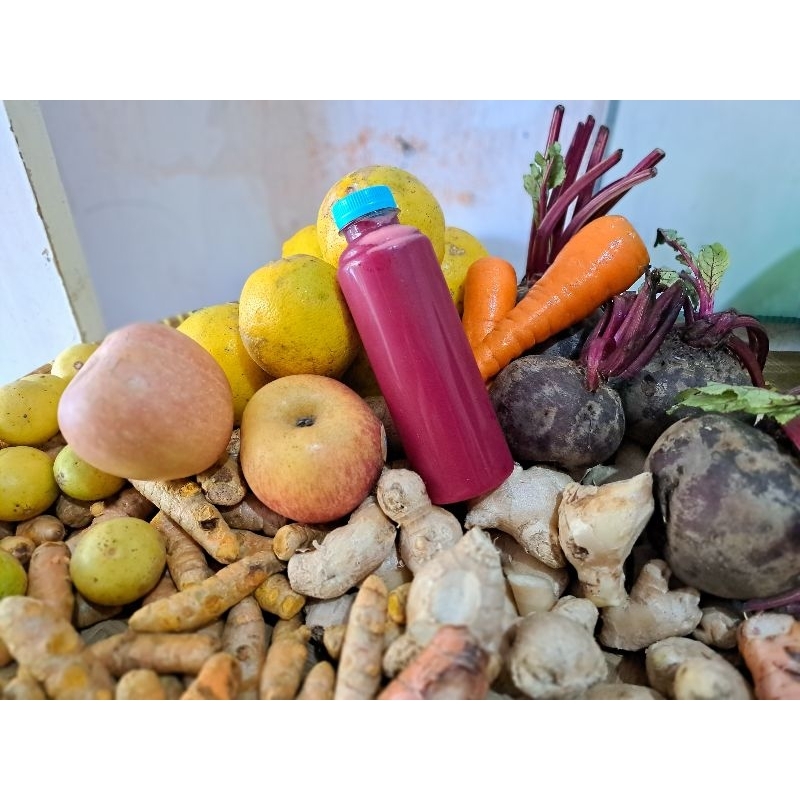 

DETOX JUICE ABC JUICE (APPLE, BEETROOT, CARROT + GINGER & LEMON) UKURAN 250 ML