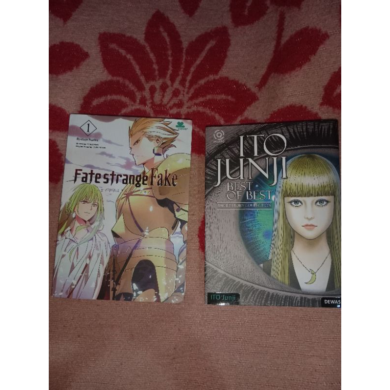 preloved komik novel anime fate junji ito