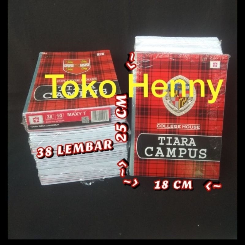 

BUKU TULIS TIARA CAMPUS ISI 38 LEMBAR
