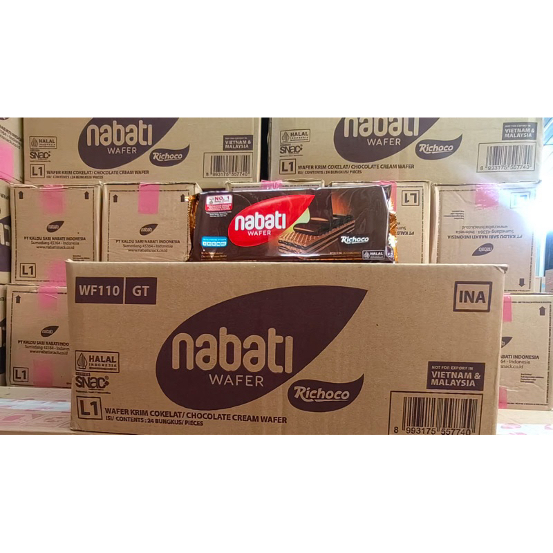 

NABATI Wafer 110gr Chocolate