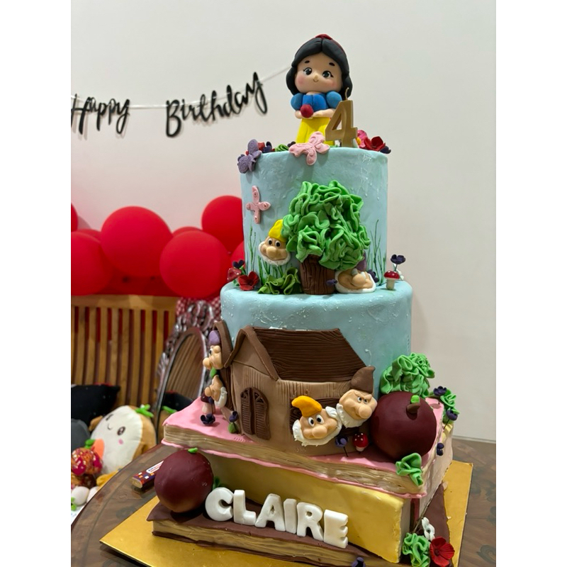 

Kue Ultah snowhite birthday cake dummy