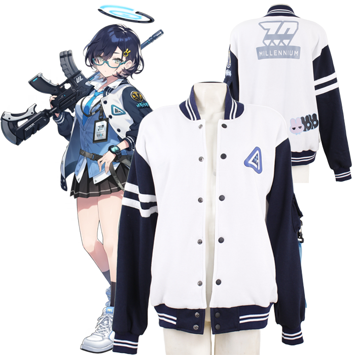 Jaket Chihiro Kagami Blue Archive