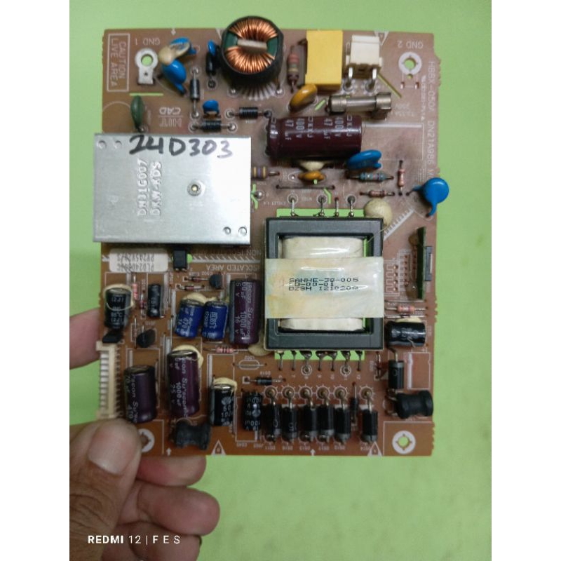 PSU - Powersuply TV Polytron Led 24D303 24D303C