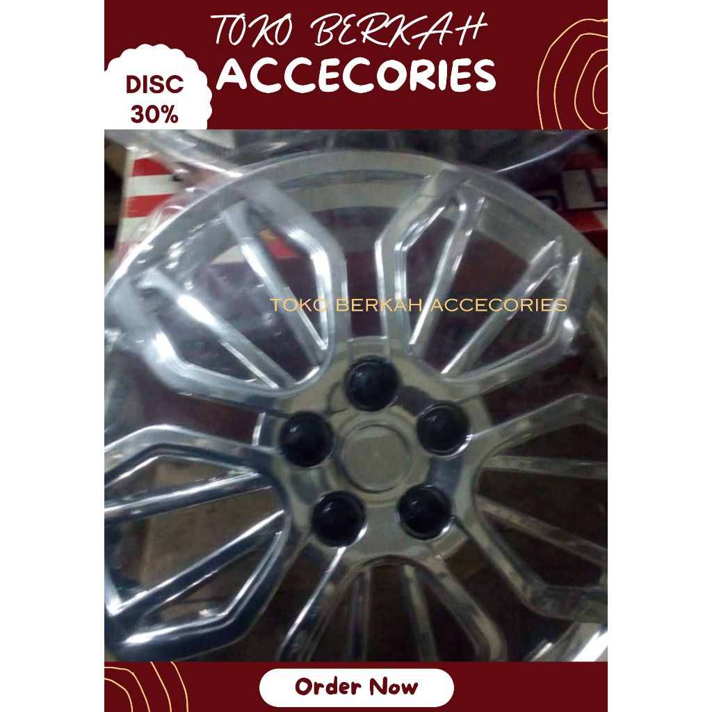 Tutup Dop Velg Mobil Ring 13 - Dop Velg Kaleng Mobil Ring 13 - Dop Velg Mobil Ring 13 - 1 SET DOP RO