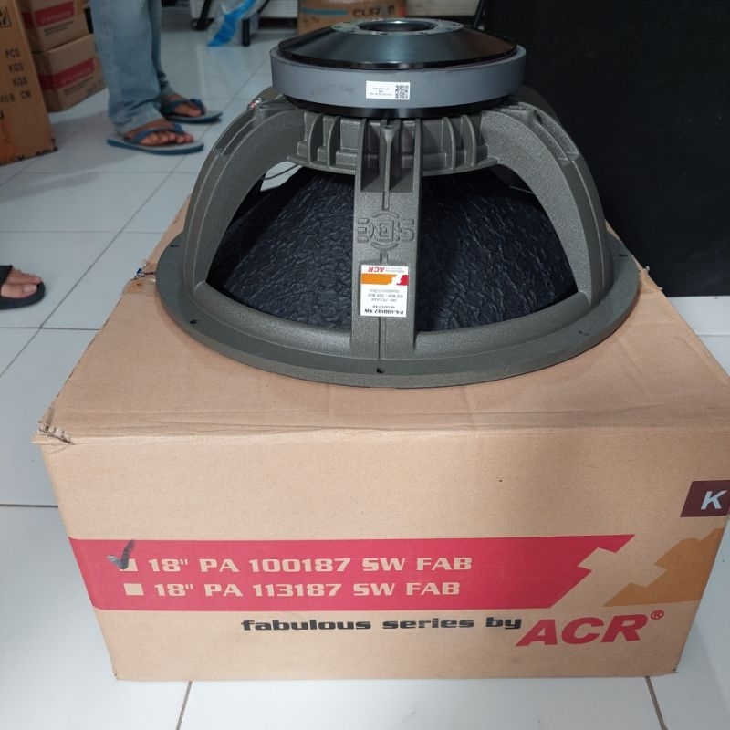 Speaker 18 inch ACR Fabulous PA 100187 SW original