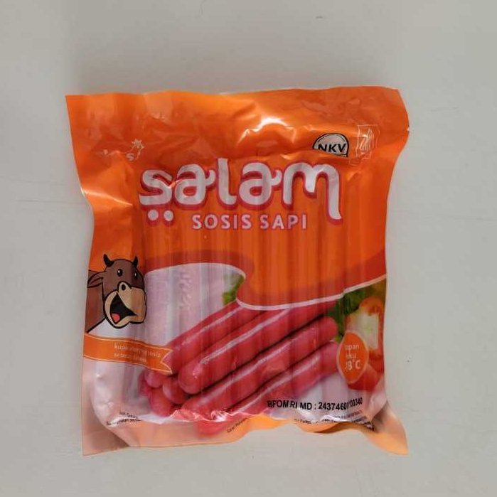 

SOSIS GORENG Sapi SALAM Berat 500gr Beef Sausage Halal