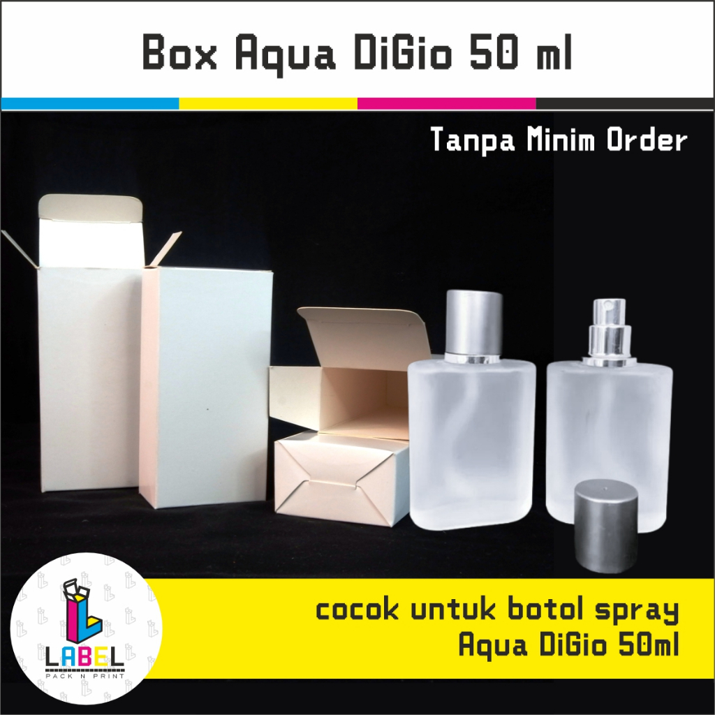 Dus Kemasan / Box Parfum Aqua DiGio 50ml POLOS - Harga Grosir