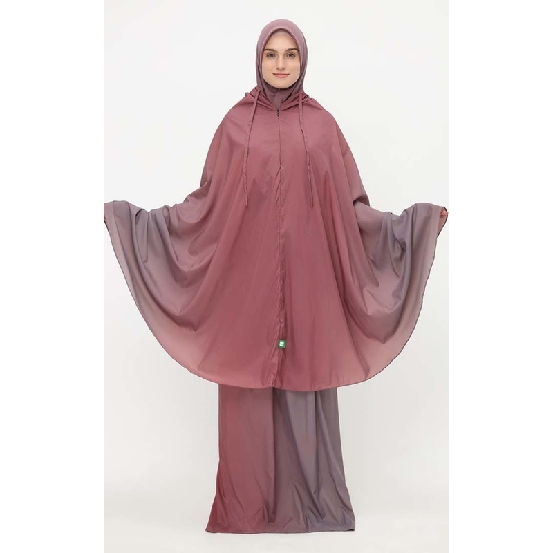 Tatuis - Tiara 573 Mukena Vilona Travel 2in1 Purple-Pink / Mukena Travel