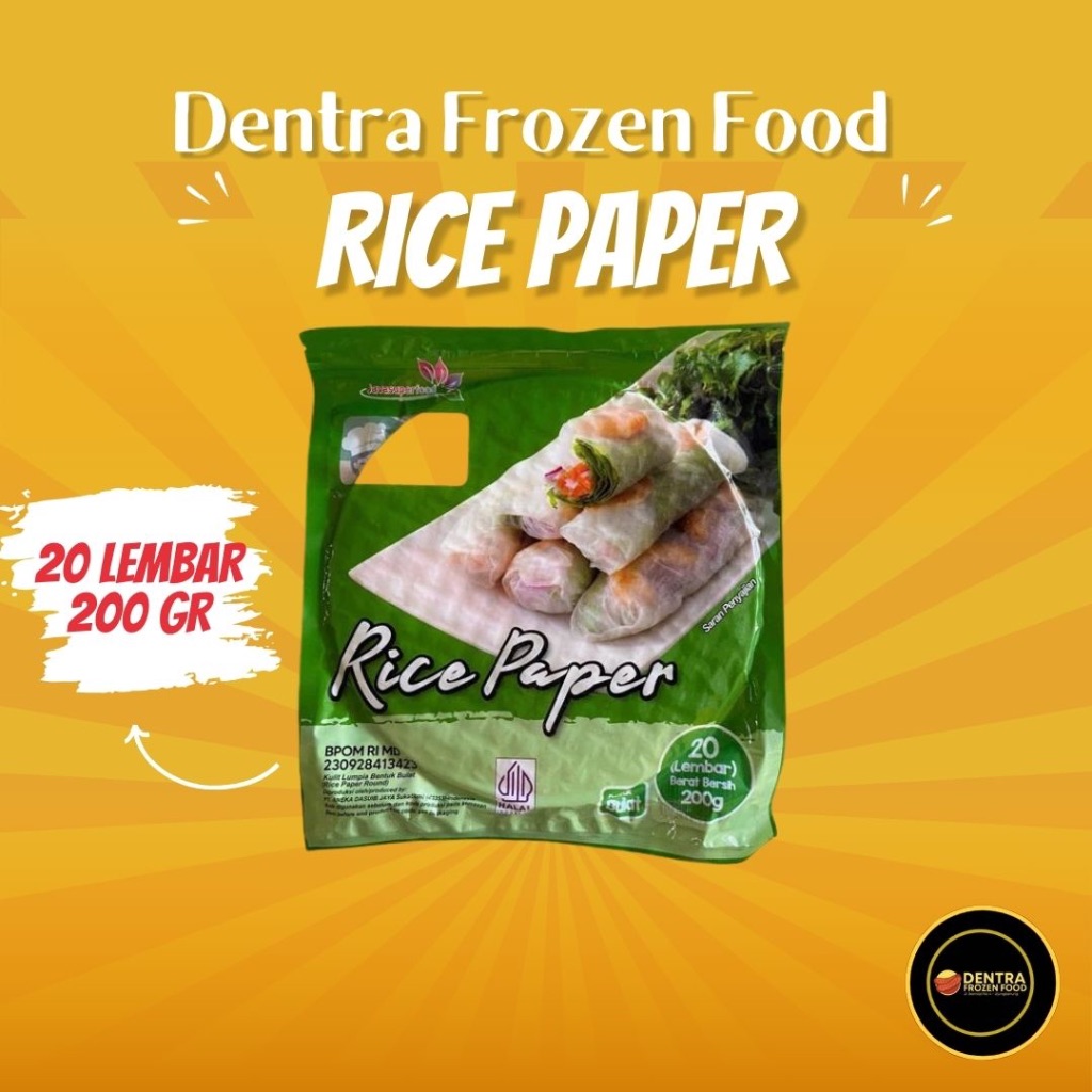 

RICE PAPER BULAT 20PCS 200GR