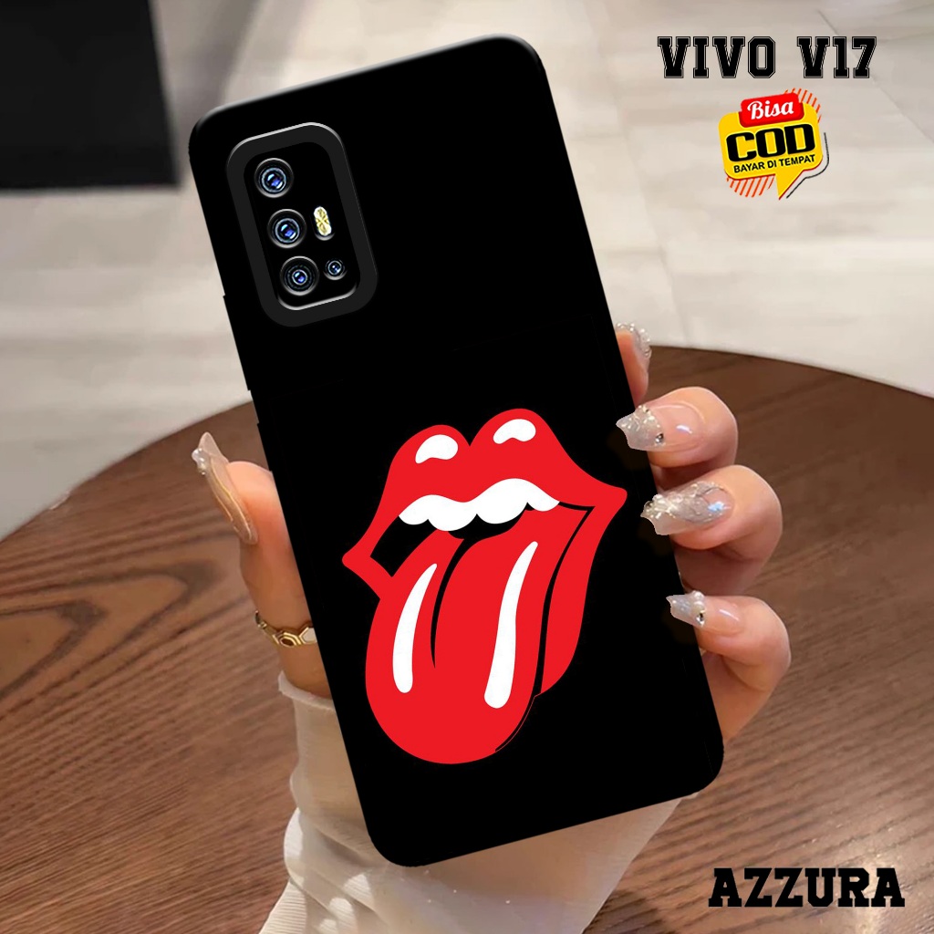 AZZURA - Case Vivo V17 - Fashion Case Band - Softcase Vivo V17 - Casing Hp Vivo V17 - Kasing Hp Vivo